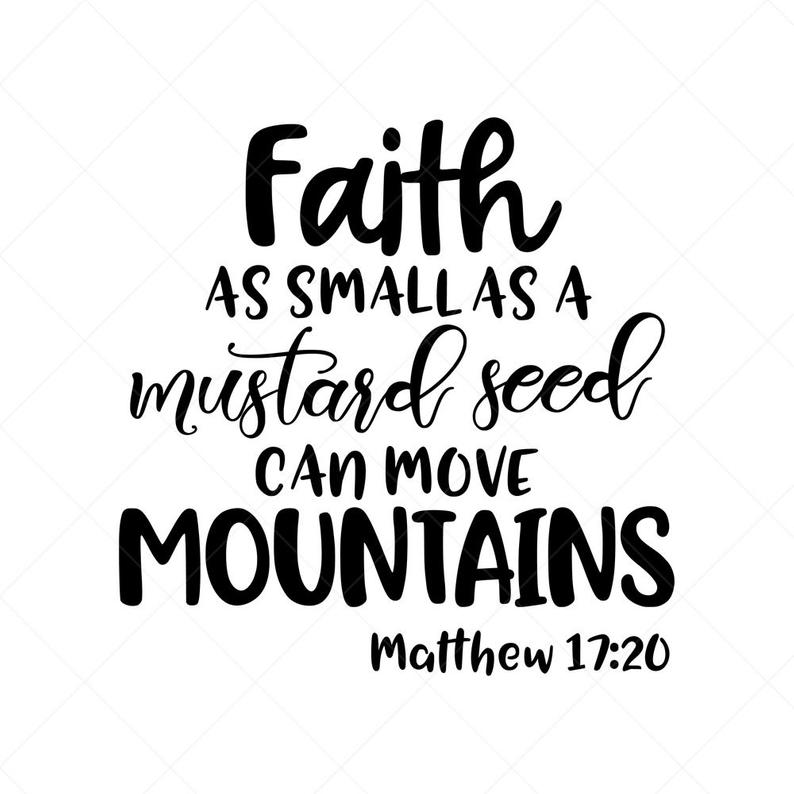 Be a mustard seed – fosteringyourfaith